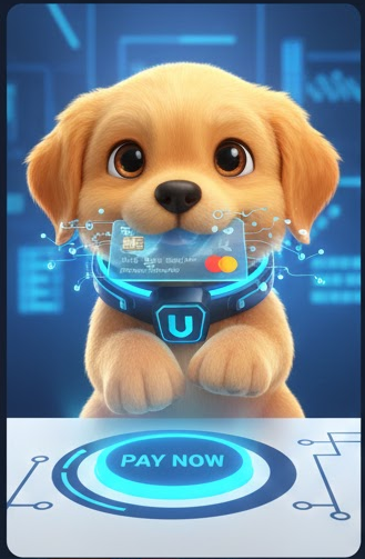 Tech-Savvy Pup